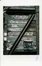 'Eisenbahnwaggon - Rückwand mit Stahlträger' in a higher resolution